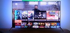 טלוויזית LED Ultra HD עם Ambilight פיליפס דגם 65PUS7600