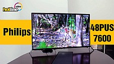 טלוויזית LED  Ultra HD עם Ambilight פיליפס דגם 48PUS7600