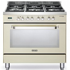 תנור משולב כיריים מפואר 90 ס''מ מבית DELONGHI דלונגי דגם NDS979