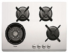 כיריים גז 73 ס"מ WHIRLPOOL  AKT466WH לבן
