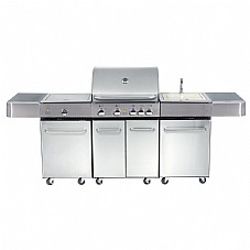 ‏גריל גז KENTUCKY MULTI CHEF 4 14551 מבערים Camptown קמפטאון