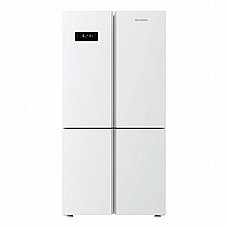 מקרר 4 דלתות Blomberg בלומברג KQD1621GW ציפוי זכוכית לבנה