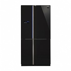 מקרר שארפ דגם FS85-BK זכוכית שחורה