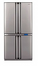 מקרר 4 דלתות  מקפיא תחתון Sharp Sjx5406 ‏
