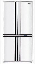 מקרר 4 דלתות SJ-F80 SHARP צבע נירוסטה